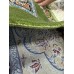 Иранский ковер QUM Silk 10001 Зеленый - фото №3